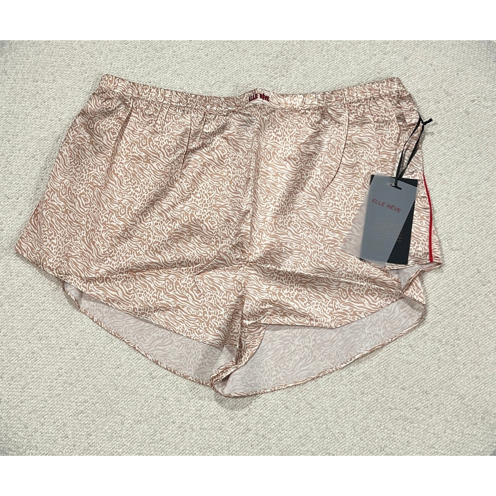 Elle Reve - Erinn Short - Nude Animal Print